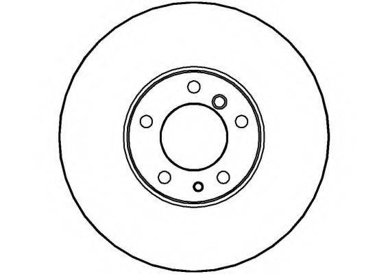NATIONAL NBD740 гальмівний диск