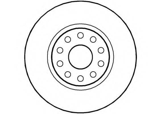 NATIONAL NBD779 гальмівний диск