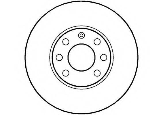 NATIONAL NBD924 гальмівний диск