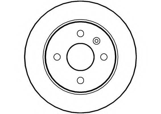 NATIONAL NBD926 гальмівний диск