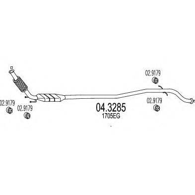 MTS 043285 Каталізатор