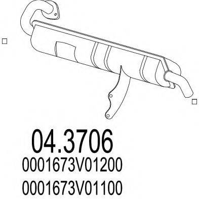 MTS 043706 Каталізатор