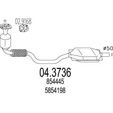 MTS 043736 Каталізатор