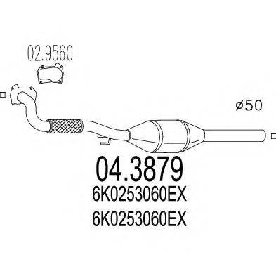 MTS 043879 Каталізатор