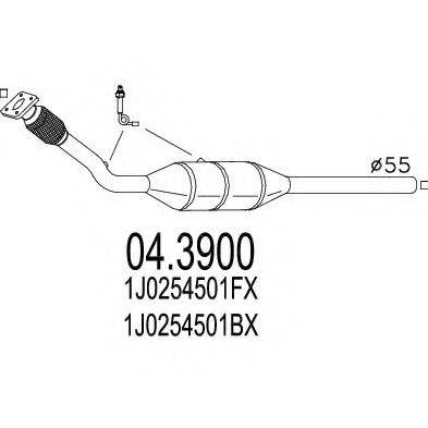 MTS 043900 Каталізатор
