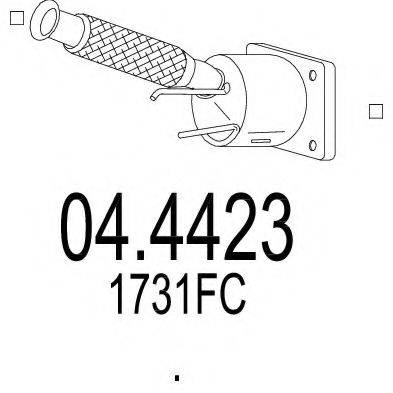 MTS 044423 Каталізатор