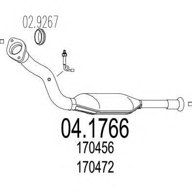 MTS 041766 Каталізатор