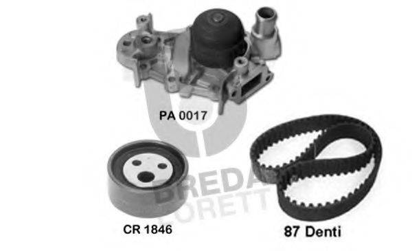 BREDA LORETT KPA0058A Водяний насос + комплект зубчастого ременя