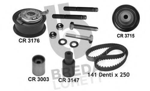 BREDA LORETT KCD0598 Комплект ременя ГРМ