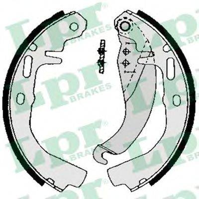 LPR 02500 Комплект гальмівних колодок