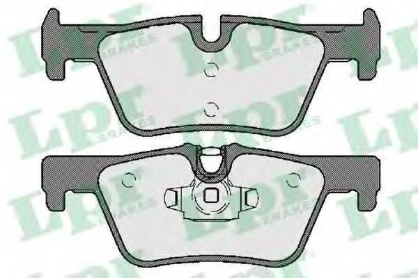 LPR 05P1741 Комплект гальмівних колодок, дискове гальмо