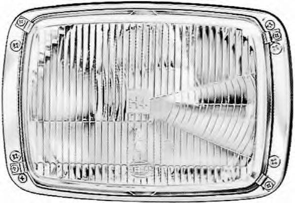 HELLA 1AE001103011 Основна фара