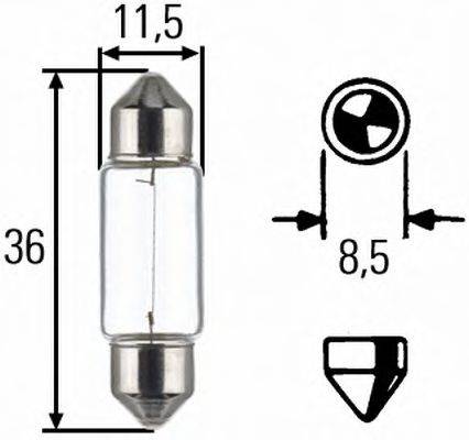 HELLA 8GM002092241 Лампа розжарювання; ліхтар освітлення номерного знака; Лампа розжарювання, задній гаражний вогонь; Лампа розжарювання, освітлення салону; Лампа розжарювання, габаритний вогонь; Лампа розжарювання; Лампа розжарювання, стоянковий/габаритний вогонь; Лампа розжарювання, освітлення салону; Лампа розжарювання; ліхтар освітлення номерного знака; Лампа розжарювання, стоянковий/габаритний вогонь; Лампа розжарювання, задній гаражний вогонь; Лампа розжарювання, габаритний вогонь