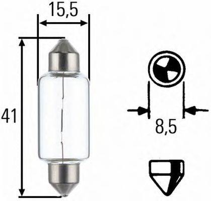 HELLA 8GM002091251 Лампа розжарювання, ліхтар покажчика повороту; Лампа розжарювання, ліхтар сигналу гальмування; Лампа розжарювання, задній гаражний вогонь; Лампа розжарювання, освітлення салону; Лампа розжарювання; Лампа розжарювання, ліхтар покажчика повороту; Лампа розжарювання, ліхтар сигналу гальмування; Лампа розжарювання, задній гарабітний вогонь