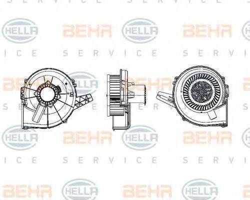 HELLA 8EW009157111 Вентилятор салону