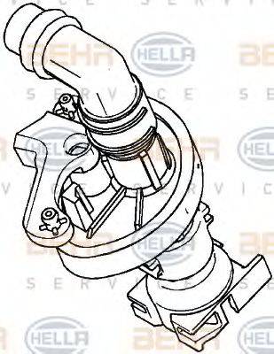 HELLA 9XL351029021 Регулюючий клапан охолоджувальної рідини