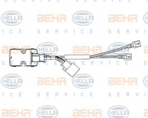 HELLA 5HL351321021 Регулятор, вентилятор салону