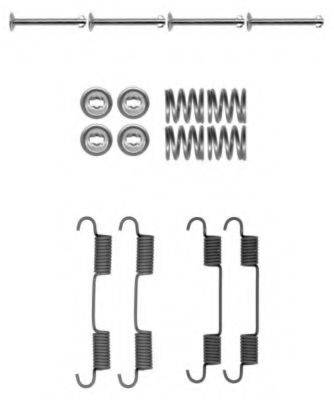 HELLA 8DZ355202051 Комплектуючі, стоянкова гальмівна система