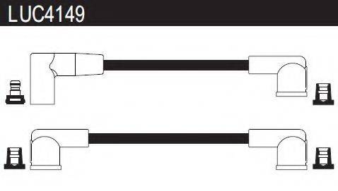 LUCAS ELECTRICAL LUC4149 Комплект дротів запалювання