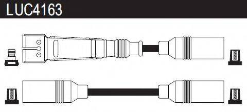 LUCAS ELECTRICAL LUC4163 Комплект дротів запалювання