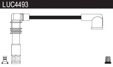 LUCAS ELECTRICAL LUC4493 Комплект дротів запалювання