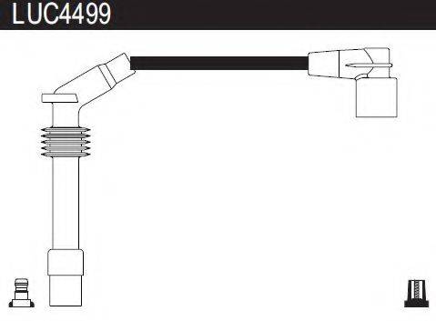 LUCAS ELECTRICAL LUC4499 Комплект дротів запалювання