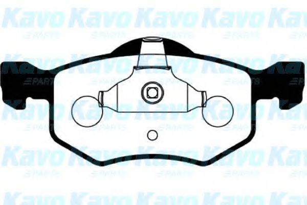 KAVO PARTS BP4545 Комплект гальмівних колодок, дискове гальмо