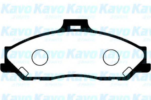 KAVO PARTS BP4546 Комплект гальмівних колодок, дискове гальмо