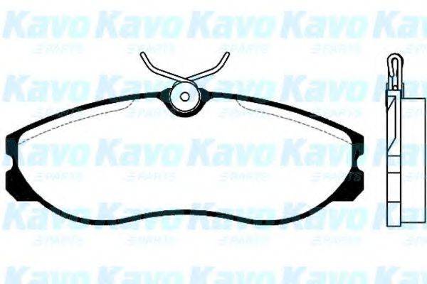 KAVO PARTS BP6527 Комплект гальмівних колодок, дискове гальмо