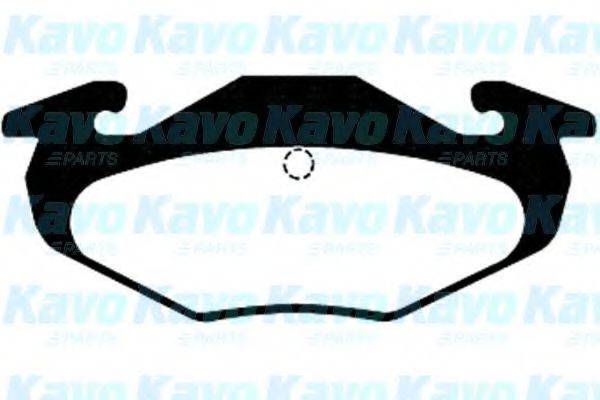 KAVO PARTS BP8515 Комплект гальмівних колодок, дискове гальмо