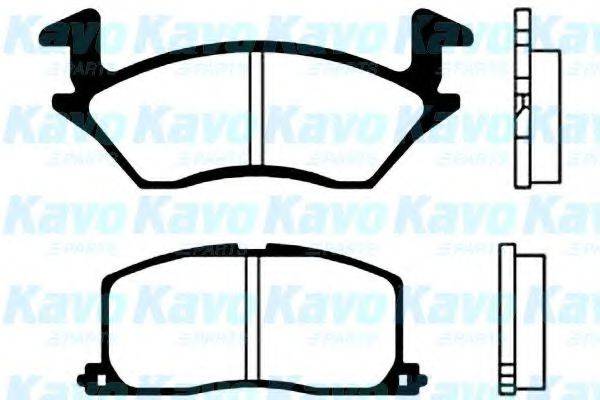 KAVO PARTS BP9017 Комплект гальмівних колодок, дискове гальмо