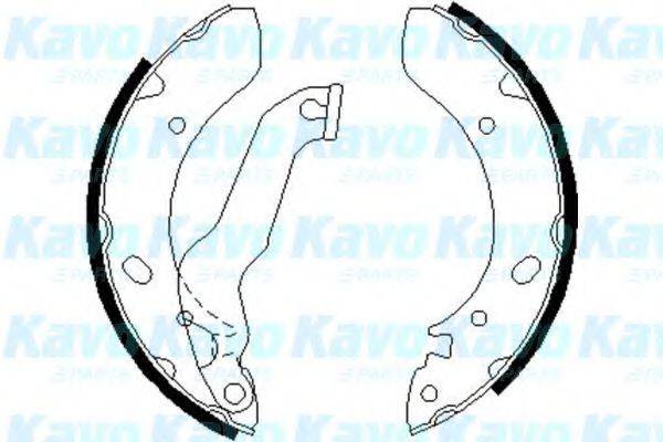 KAVO PARTS BS3404 Комплект гальмівних колодок