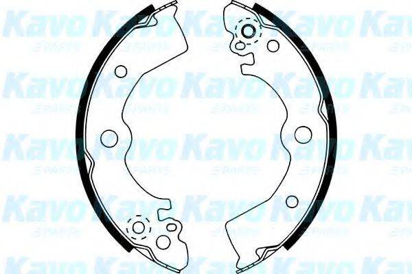 KAVO PARTS BS7413 Комплект гальмівних колодок