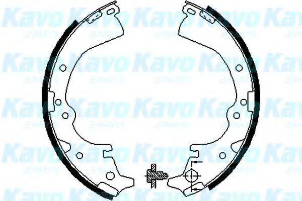 KAVO PARTS BS9905 Комплект гальмівних колодок