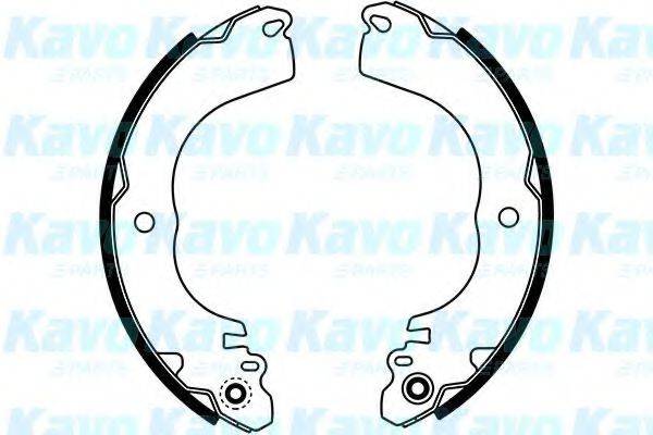 KAVO PARTS BS7429 Комплект гальмівних колодок