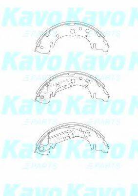 KAVO PARTS BS4407 Комплект гальмівних колодок