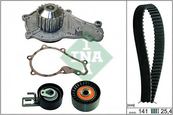 INA 530061230 Водяний насос + комплект зубчастого ременя