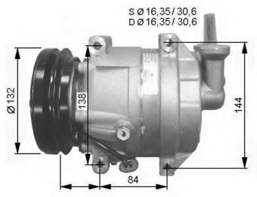 NRF 32325G Компресор, кондиціонер