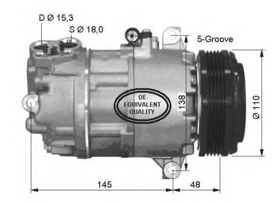 NRF 32434 Компресор, кондиціонер