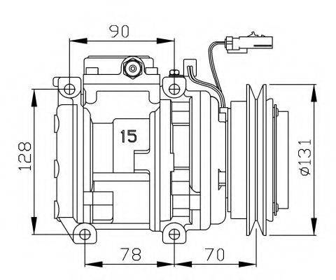 NRF 32452G Компресор, кондиціонер