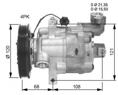 NRF 32461G Компресор, кондиціонер