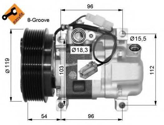 NRF 32688G Компресор, кондиціонер