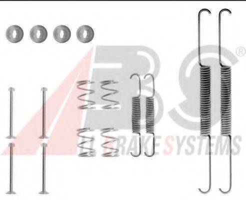 A.B.S. 0507Q Комплектуючі, гальмівна колодка