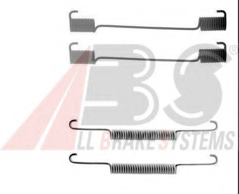 A.B.S. 0520Q Комплектуючі, гальмівна колодка