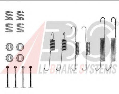 A.B.S. 0590Q Комплектуючі, стоянкова гальмівна система