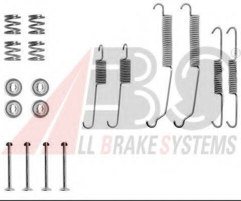 A.B.S. 0618Q Комплектуючі, гальмівна колодка