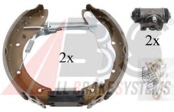A.B.S. 111418 Комплект гальмівних колодок