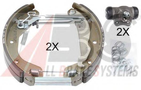 A.B.S. 111445 Комплект гальмівних колодок