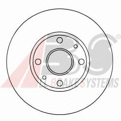 A.B.S. 15030 гальмівний диск
