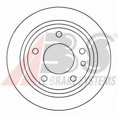 A.B.S. 15742OE гальмівний диск